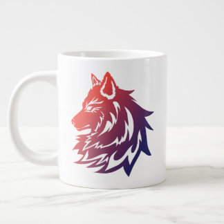 superbe design pour ce mug loup