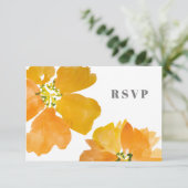 Superbe Fleur Aquarelle Moderne RSVP (Debout devant)
