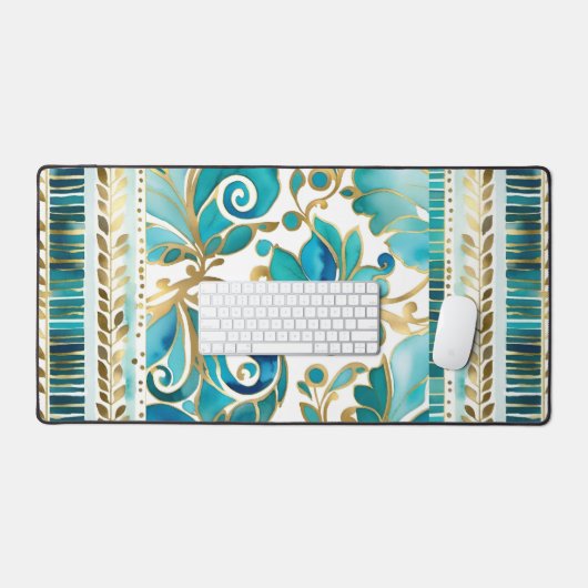 Superbe fleur de bureau fleuris / mat (Clavier et souris)