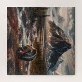 Superbe Grizzly dans le Puzzle sauvage (Horizontal)