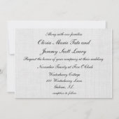 Superbe Invitation du lac d'hiver (Dos)