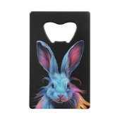 Superbe Lapin Bleu en feu (Dos)