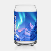 Superbe léopard des neiges sur Mountain Rock (Gauche)