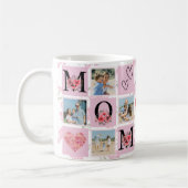 Superbe maman Photo Mug Je t'aime (Gauche)