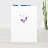 Superbe modèle floral de la Chinoisérie| Fête des  (Dos)