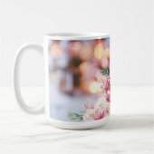 Superbe mug floral rose (Gauche)