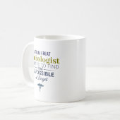 Superbe mug personnalisé avec le nom pour un patho (Devant gauche)