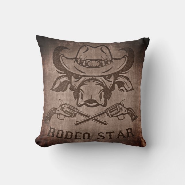 Superbe oreiller Great Rodeo Star ! (Recto)