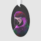 Superbe perroquet à la lueur de prune (devant)