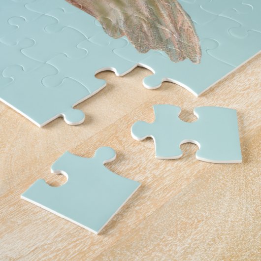 superbe puzzle blanc colombe (Côté)