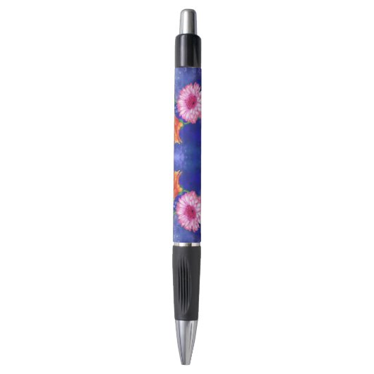 Superbe Stylo Gerberas Trois Couleurs (Devant (Vertical))