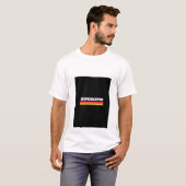 Superbe T-Shirt à typographie  (Devant entier)