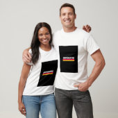 Superbe T-Shirt à typographie  (Unisexe)