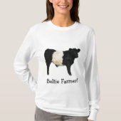 Superbe T-shirt Belted Galloway Steer Cutout (Devant)