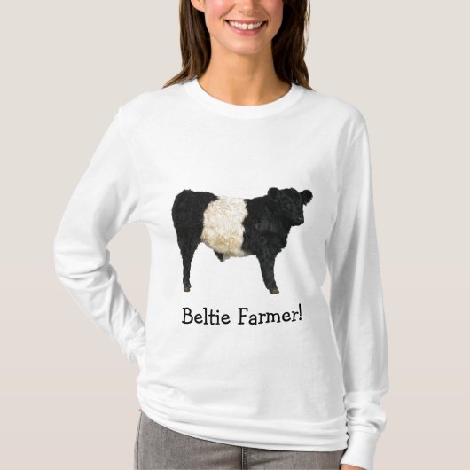Superbe T-shirt Belted Galloway Steer Cutout (Devant)