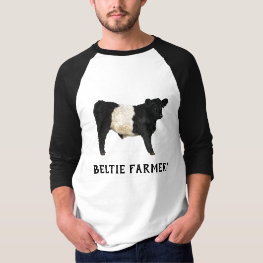 Superbe T-shirt Belted Galloway Steer Cutout (Devant)