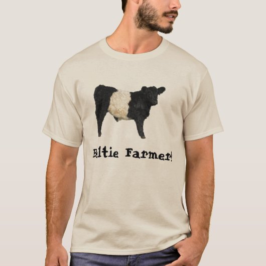 Superbe T-shirt Belted Galloway Steer Cutout (Devant)