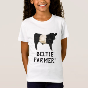 Superbe T-shirt Belted Galloway Steer Cutout