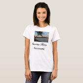 Superbe T-shirt femme Porto Rico Beach (Devant entier)