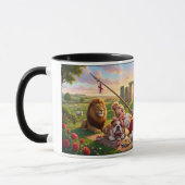 Superbe tasse de café 3D sur le thème de l'Anglete (Gauche)