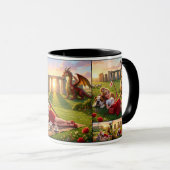 Superbe tasse de café 3D sur le thème de l'Anglete (Devant droit)