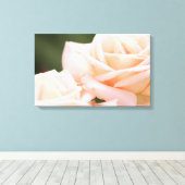 Superbe toile Rose Beige Étitrée Impression (Insitu (Plancher de Bois))