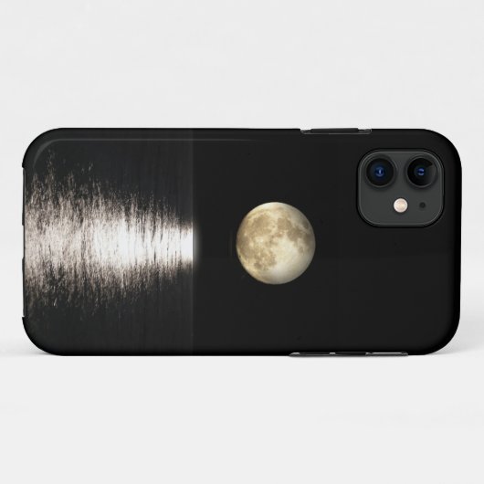Superbe vue nocturne sur coque iphone (Dos (Horizontal))
