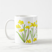 Superbes Daffodiles Fleurs de café Mugs (Gauche)