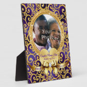 Superbes Plaques de l'anniversaire du Mariage phot (Côté)