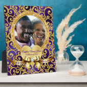 Superbes Plaques de l'anniversaire du Mariage phot (Côté)