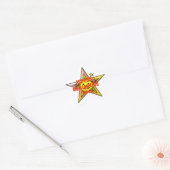 Superbes Stickers Étoile de travail exceptionnel (Enveloppe)