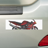 Superbike Bumpersticker (Op auto)