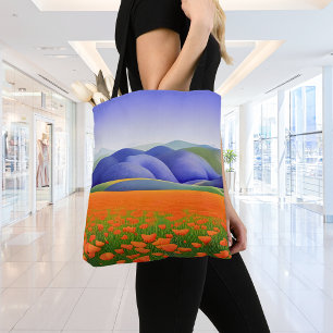 Superbloemen Surreal Poppies Draagtas
