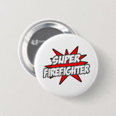 Superbrandweerman Ronde Button 5,7 Cm (Voorkant /achterkant)