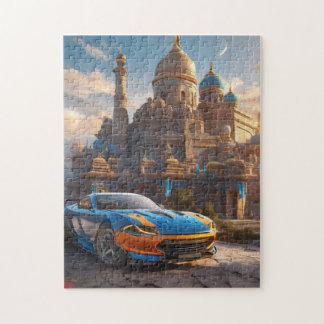 Supercar cool mooi klooster legpuzzel