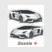 supercar-Sticker Sticker (Vel)