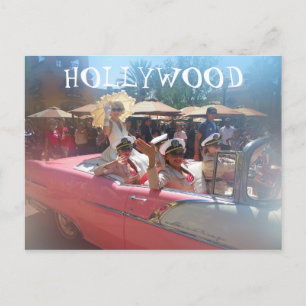 Supercool Hollywood Briefkaart! Briefkaart
