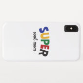 Supercoole moeder Case-Mate iPhone case (Achterkant (horizontaal))