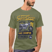 SuperCross-Mannen T-Shirt (Voorkant)