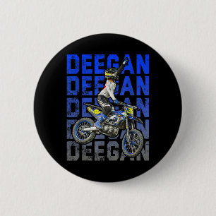 Supercross Motorcross Haiden-Degs-gevaar Halloween Ronde Button 5,7 Cm
