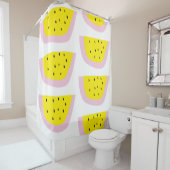 superCUTE watermeloen douchegordijn (In situ)