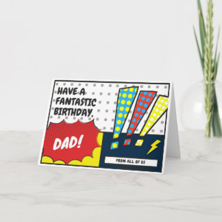 SuperDad Boday-kaart Kaart