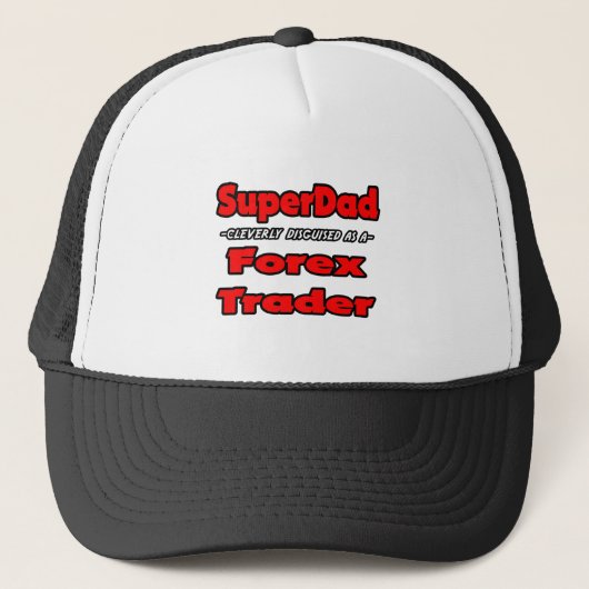 SuperDad...Forex Trader Trucker Pet (Voorkant)