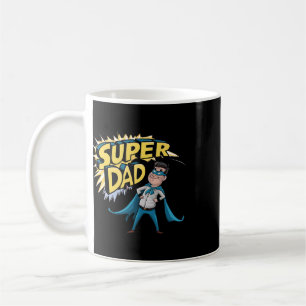 Superdad Grappige Superheld Vader Cadeau Kostuum V Koffiemok