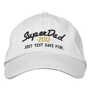 Superdad Tekst bewerken en JAAR Super DAD Pet