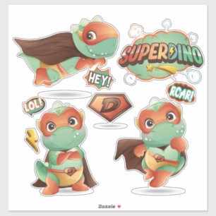 SuperDinos Autocollant