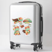 SuperDinos Autocollant (Sur valise)