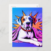 Superdog super chien secourir des invitations PC (Devant / Derrière)