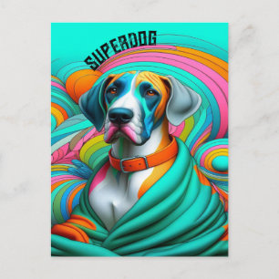 Superdog super hond redding Party Uitnodigingen PC