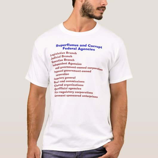Superfluent en Corrupt T-shirt (Voorkant)